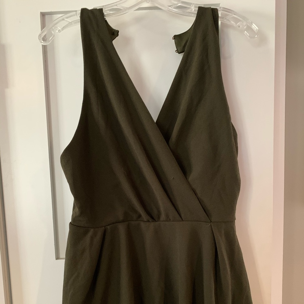 Olive green romper